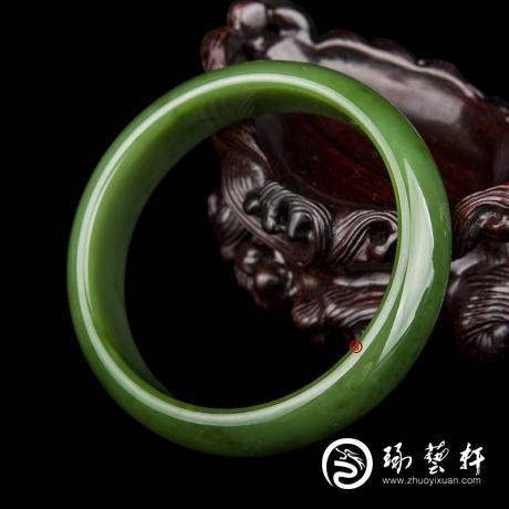 【琢艺轩】碧玉手镯   59克