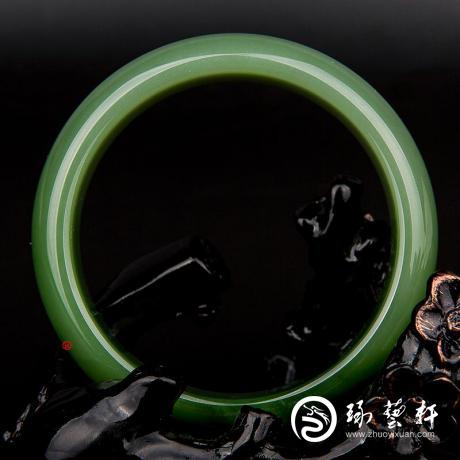 【琢艺轩】碧玉手镯 68克