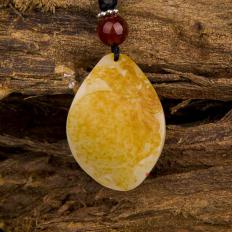 新疆和田玉黄皮白玉籽玉挂件（独籽）重生 8.5克