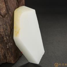 新疆和田玉黄皮羊脂白玉籽玉 原料 115.5克