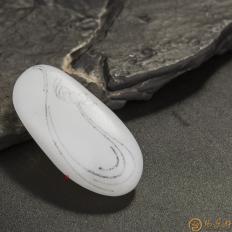 新疆和田玉洒金皮羊脂白玉籽玉 原料 14克