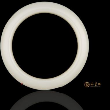 新疆和田白皮一级白籽玉 手镯 75.3克