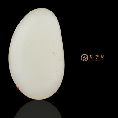 新疆和田白皮羊脂白籽玉 原石（独籽）41.6克